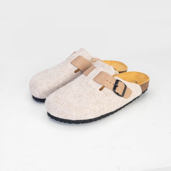 sabot pantoufle homme - Beige – Image 3