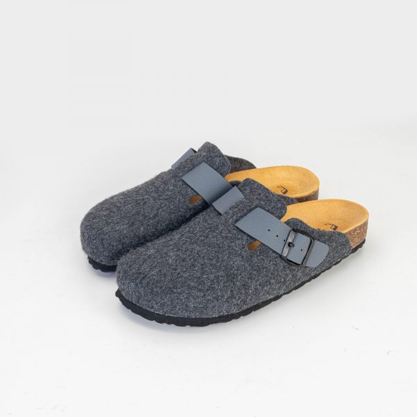 sabot pantoufle homme - Gris – Image 2