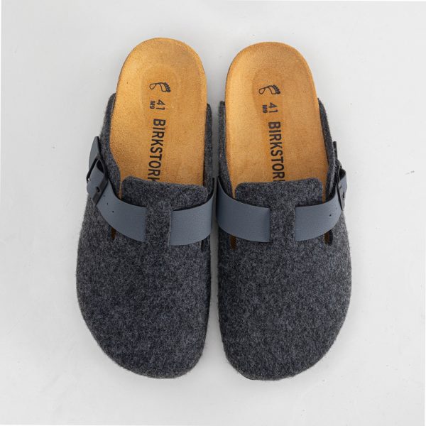 sabot pantoufle homme - Gris – Image 3