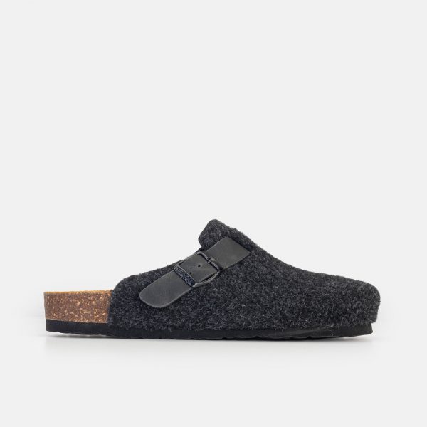 sabot pantoufle homme - Noir