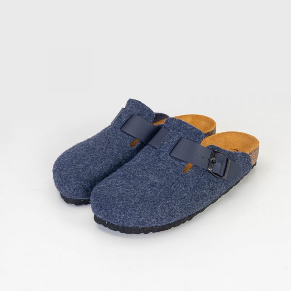 sabot pantoufle homme - Bleu Marine – Image 2